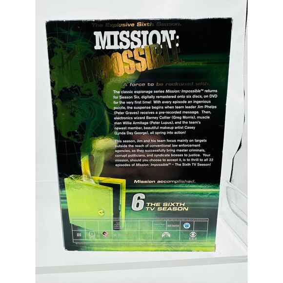 Mission: Impossible – The Sixth TV Season DVD box set Full Screen Peter Graves - Picture 2 of 5